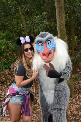 Visitante na Disney